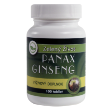 Zelený život Panax ginseng - ženšen 100tabliet 