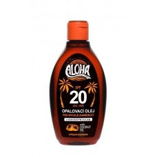  ALOHA opaľovací olej SPF 20 s kokosovým olejom 200ml